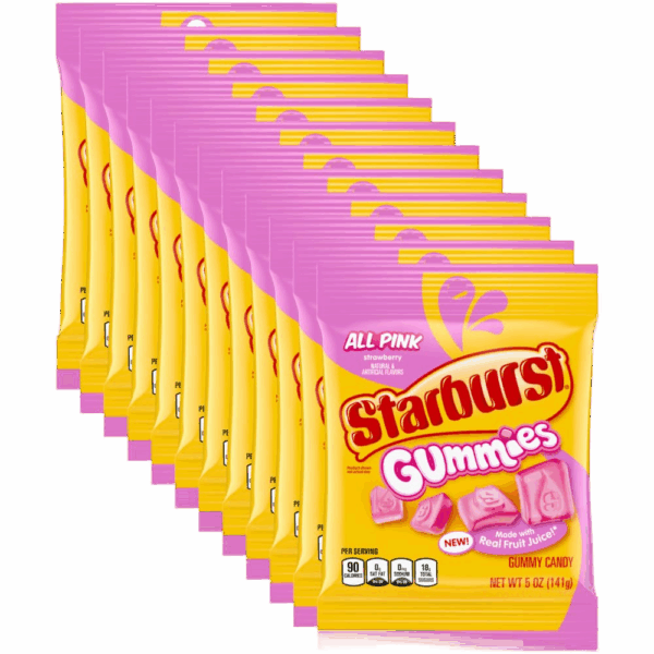Starburst Peg All Pink