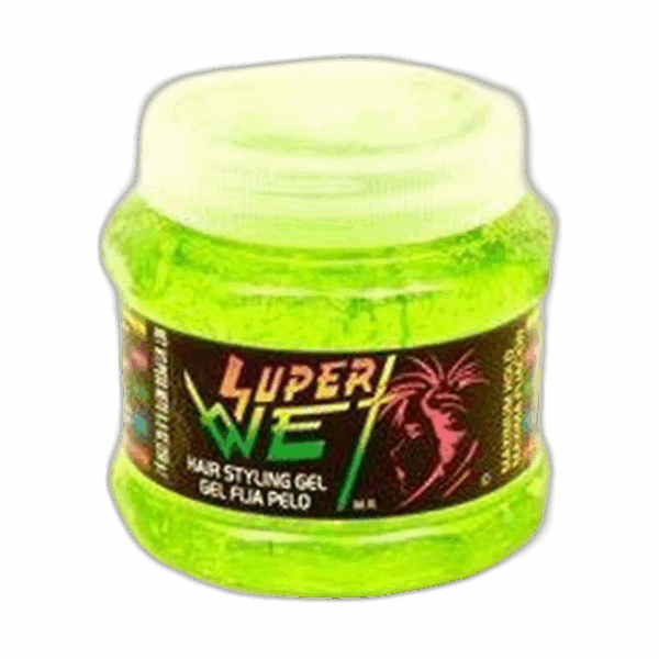 Super Wet Hair Gel, Green