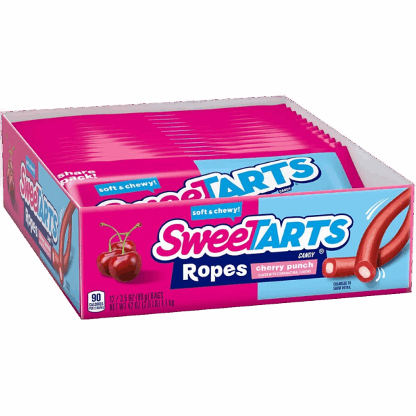 Sweet Tarts Rope King Size Cherry Punch