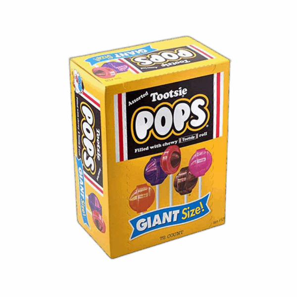 Tootsie, Pops, Assorted, Giant Size