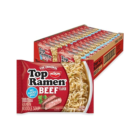 Top Ramen Beef