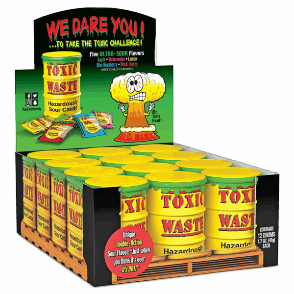 Toxic Waste Drum Yellow Original