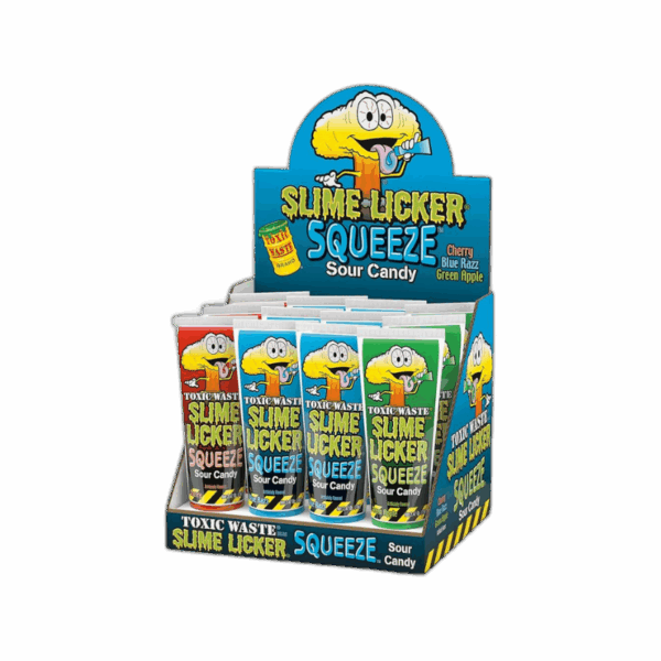 Toxic Waste, Squeeze Sour Candy, Slime