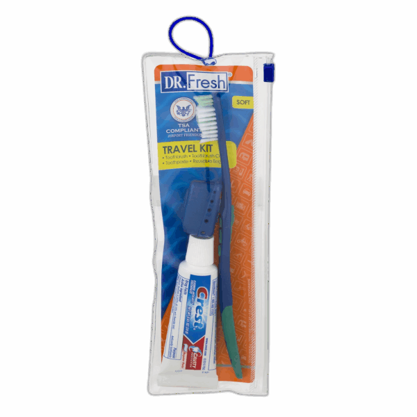 Travel Kit Toothbrush and toothpaste
