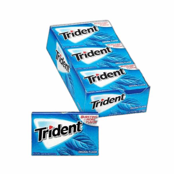 Trident, Sugar Free Gum, Original