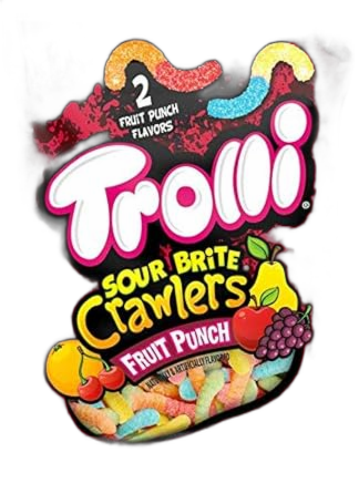 Troli Sour Brite Crawlers  Fruit Punch