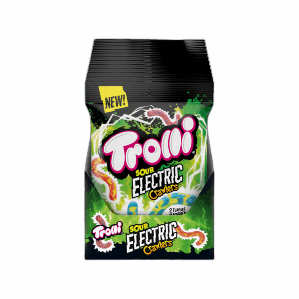 Trolli, Gummi Candy, Sour Brite Electric Crawlers