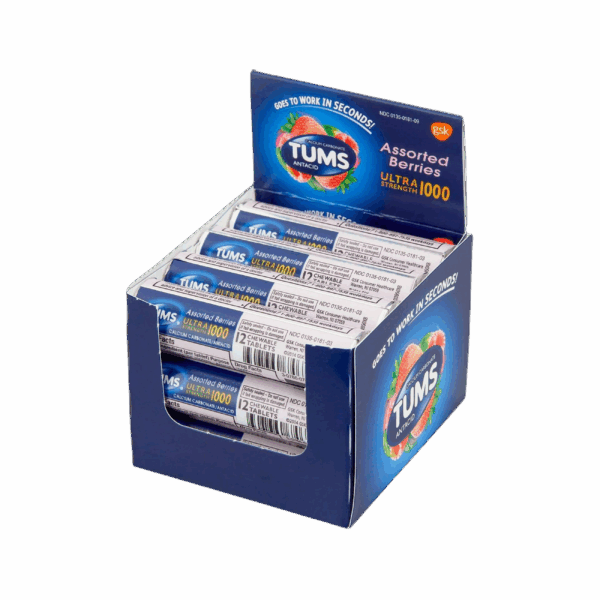 Tums Extra Assorted Berries