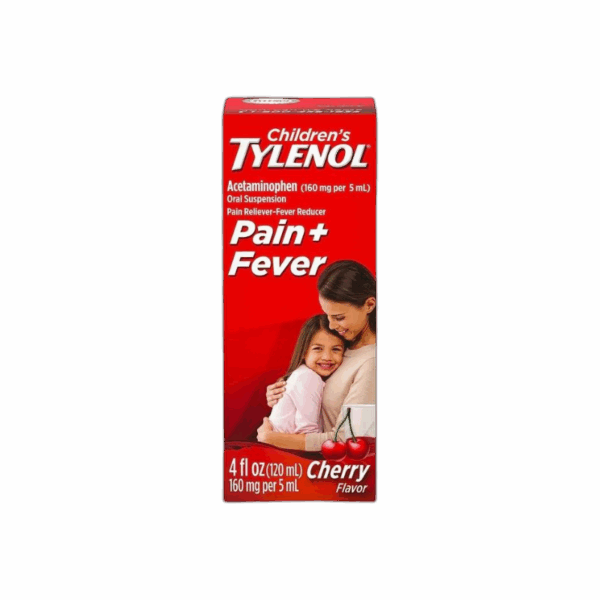 Tylenol, Pain & Fever Relief Medicine, Children's, Cherry