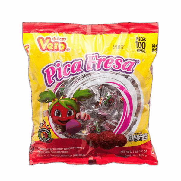 Vero Pica, Fresa, Strawberry Candy, 600 g