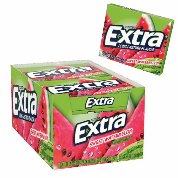 Wrigley Extra Sweet Watermelon