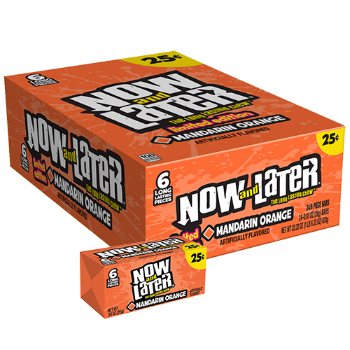 Now and Later Mini Mandarin Orange